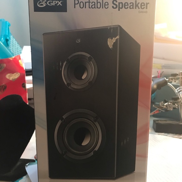 gpx portable speaker